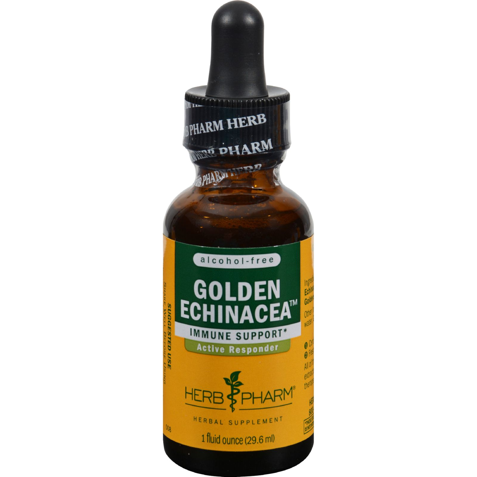 Herb Pharm Golden Echinacea Herbal Glycerite Extract Alcohol Free 1