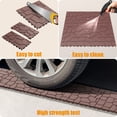 thumbnail image 2 of Kosynda 44Pcs Interlocking Patio Deck Tiles, Stone Texture, 12 x 12in, Waterproof Floor Tiles for Porch, Poolside, Balcony, Backyard, Red Brown, 2 of 8