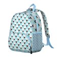 thumbnail image 4 of Floral Cat Student Backpack – Vintage Cat Illustration With Abstract Cat Art And Artistic Cat Print Pattern, 4 of 6