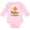 AD-Pink, variant on Inktastic Naples Florida Orange in Heart Boys or Girls Long Sleeve Baby Bodysuit