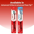 thumbnail image 6 of Colgate 360 Optic White Advanced Adult Manual Whitening Toothbrush, Medium, 2 Pack, 6 of 10