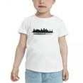 thumbnail image 2 of Sacramento City California Silhouette Cute Toddler Tshirts for Boys Girls (White, 4T), 2 of 5