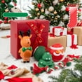 thumbnail image 4 of Christmas Dog and Cat Toy Gift Box – 5PCS Holiday Pet Chew Toys Set with Rope, Ball, Santa, Tree, Reindeer – Teething Toys for Small & Medium Dogs, 4 of 4