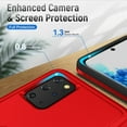 thumbnail image 4 of Tianle Compatible with Samsung Galaxy S20 Plus Case, with HD Screen Protector [Military Grade Drop Tested] Heavy-Duty Tough Rugged Shockproof Protective Case for Samsung S20 Plus, Red, 4 of 6