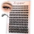 thumbnail image 1 of Extensiones de pestañas Zegaine Wispy Lash Clusters Natural, 144 unidades, 1 of 7