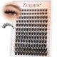 thumbnail image 1 of Extensiones de pestañas Zegaine Wispy Lash Clusters Natural, 144 unidades, 1 of 7
