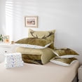 thumbnail image 5 of YST Antler 7 Pcs Comforter Set Twin, Whitetail Deer Sheet Set Bed In A Bag, Stag Countryside Rural Hunting Theme Comforter Set, 5 of 5