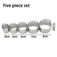 thumbnail image 2 of Présentation Alimentaire Professionnelle Facile, Anneaux de Cuisson en Acier Inoxydable pour Usage Polyvalent en Cuisine, Résultats de Cuisson Parfaits avec Outils en Acier Inoxydable Lavables au Lave-Vaisselle, 2 of 5