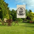 thumbnail image 5 of American Liberty 4th of July Garden Flag, Vintage Patriotic Drummer Burlap Yard Flag for Outdoor Decor, 5 of 6