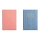 thumbnail image 1 of 2x piezas Diario A5 Plan diario 2023 Gestión del tiempo Cuaderno académico Rosado azul Cola almohadillas para escribir cuadernos, 1 of 8