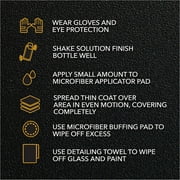 Solution Finish - Black Plastic & Vinyl Trim Restorer - Black (2 oz)