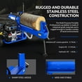 thumbnail image 4 of Efurden Gas Log Splitter with 7 HP-4 Stroke Engine, 20 Ton Hydraulic Auto Return Ram System and Twin Gear Hydraulic Pump, 16" Max Wood Diameter, 4 of 8