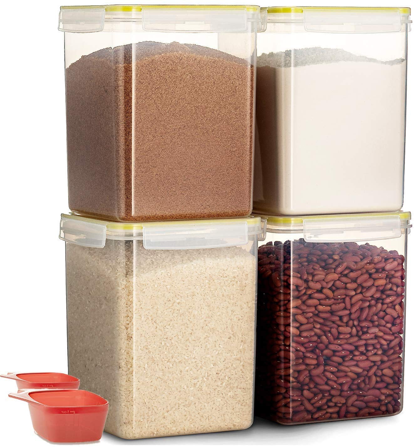 Sugar and Flour Container Set of 4