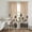 Sand, Cocoa, Taupe, Tan, variant on Palm Trees Teal Sheer Curtains 72 Inch Length 2 Panels Set, Summer Coastal Tropical Voile Window Treatment Rod Pocket Curtains Sheers Drapes for Bedroom/Living Room/Kitchen 52"x72"x2
