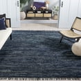 thumbnail image 2 of SAFAVIEH Rag Rug LACEWORK Distressed Area Rug, Navy/Black, 8' x 10', 2 of 8