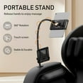 thumbnail image 3 of BILITOK Full Body Zero Gravity Massage Chair with Heating, Airbags, Bluetooth Speaker, Foot Roller, and Touch Screen Control - Black, 3 of 8
