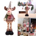 thumbnail image 1 of npkgvia Liquidation! Décorations de Noël, Décoration de Bureau, Décoration de Noël, Poupée Rétro Flocon de Neige à Carreaux, Décoration de Table, Décoration Décorative, Multi-Couleur, 1 of 8