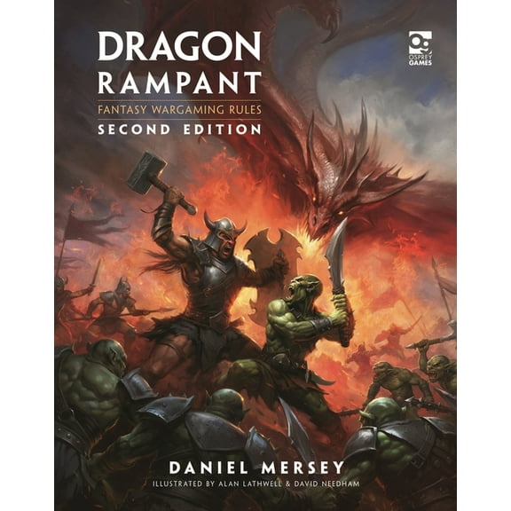 Dragon Rampant: Second Edition: Fantasy Wargaming Rules, (Hardcover)