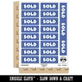 thumbnail image 2 of Sold Bold Sticker Set - Dark Blue - Gloss Finish - 2.00" Large, 2 of 7