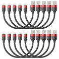 thumbnail image 1 of Cable de carga Bkduice para iPhone 10, 30 cm, USB A a Lightning, 1 of 7