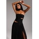thumbnail image 3 of Vestido Bellabarnetten Neal Maxi sin mangas con abertura hueca, 3 of 6