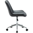 thumbnail image 4 of Lorell LLR68546 Plywood Task Low Back Office Chair, Black, 4 of 6