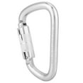 thumbnail image 4 of Self Lock Carabiner, Climbing Carabiner Safe Fixation D Shaped  for Outdoor Activities, 4 of 7