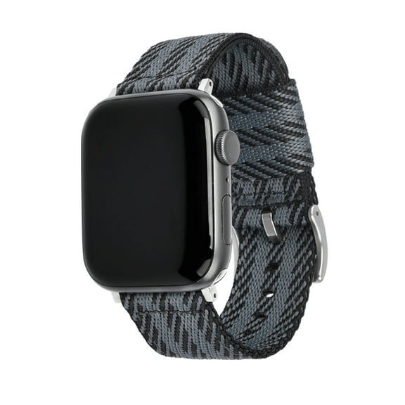 Dwitch Fashion Braided Nylon Strap for Apple Watch Band 42/44/45/46/49mm,Nylon Watchband Quick Release Strap Strap Silver Buckle,Sport Watch Straps for Apple Watch Ultra Band 10/9/8/7/6/SE/5/4/3/2/1,A