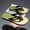 Beige Green, variant on Color Block Printed Men's Flip Flops, Summer Non-slip Thong Sandals, Trendy Outdoor Beach Slippers
