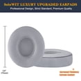 thumbnail image 3 of Almohadillas SoloWit Professional de piel sintética gris para Beats, 3 of 7