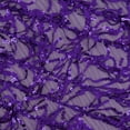 thumbnail image 3 of Zelouf Charli Fringe Sequin On Power Mesh  , Sewing, DIY, Crafts Fabric by the Yard, Violet, 7 Yard, 3 of 3