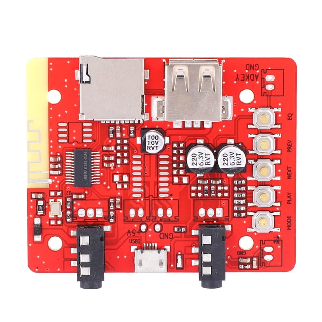 Placa modificada de audio, módulo receptor estéreo de placa amplificadora de audio inalámbrica WI FI de 5 V Tecnología de vanguardia