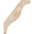 thumbnail image 3 of 5 1/2"W x 30"D x 38"H Funston Smooth Knee Brace, Douglas Fir, 3 of 4