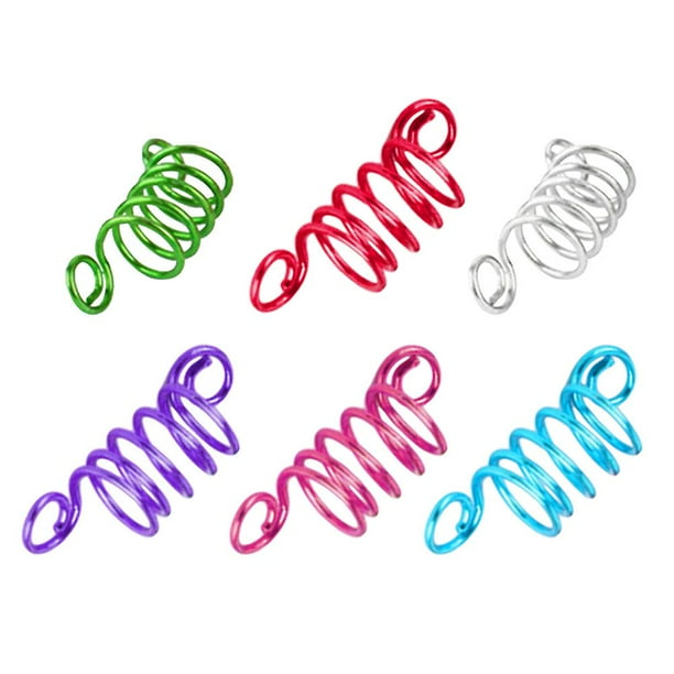 50 Pcs Hair Extensions Rings Dreadlock Beads Dreadlock Extensions Dreadlock Accessories