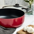thumbnail image 5 of Infuse 10.5Qt Nonstick Aluminum Jumbo Covered Family Cooker, Red, 5 of 5