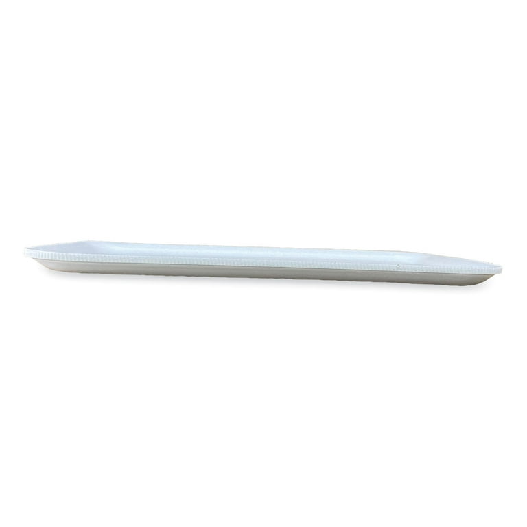 Meat Trays, #16S, 11.63 x 7.25 x 0.54, White, 250/Carton Meat Trays, #16S, 11.63 x 7.25 x 0.54, White, 250/Carton