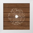 thumbnail image 1 of Robinson, Tamara 26x26 White Modern Wood Framed Museum Art Print Titled - Brown Dandelion II, 1 of 4