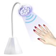 thumbnail image 2 of UV LED Nail Lamp, Rechargeable Gooseneck Flash Cure UV Gel X Light, 2 of 5