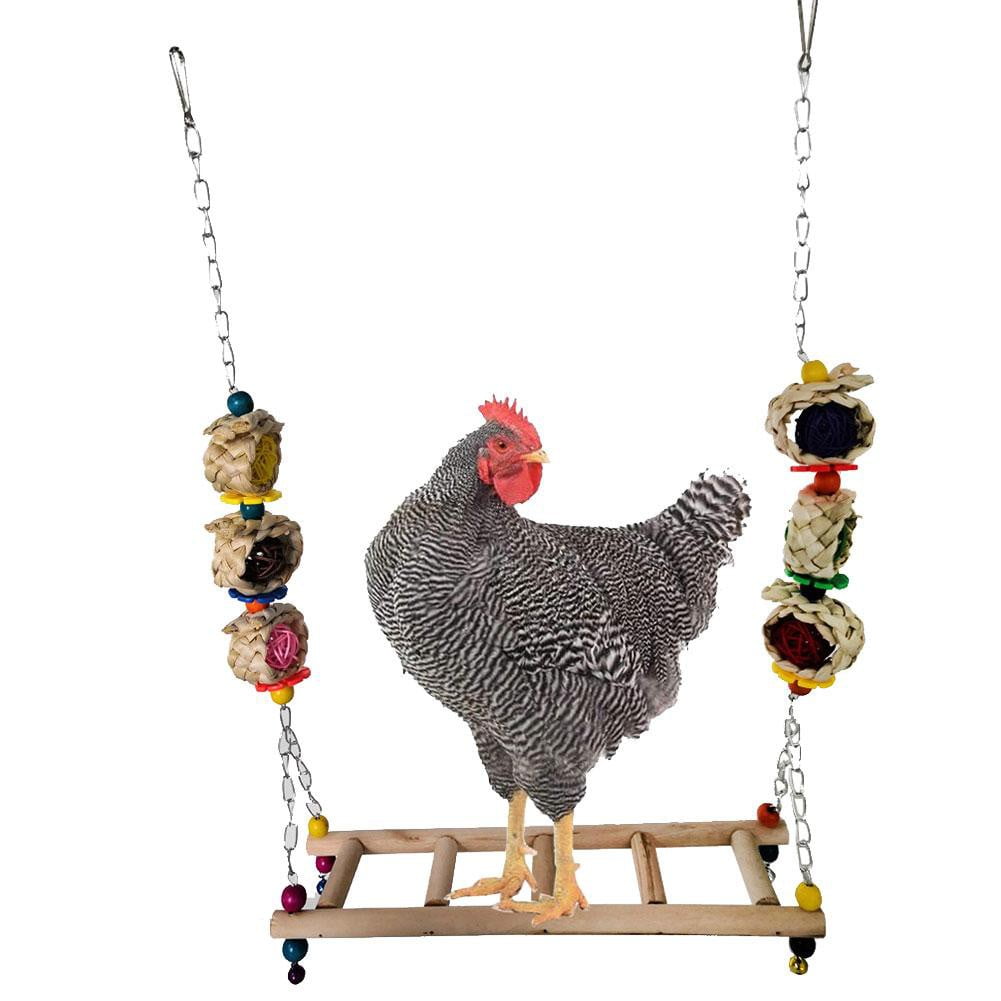 Medium and Large Parrot Swing For Suspension Bridge Ladder Chicken