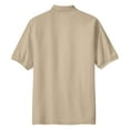 thumbnail image 6 of Mens Silk Touch Polyester/Cotton Polo with Pocket Stone 6X-Large, 6 of 6