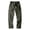 Army Green sweatpants for men #1, variant on Men's Pants Casual Button Waist Windproof Nylon Cargo Pant Tapered Fit Outdoor Hiking Travel Daily Trouser with Multi Functional Pockets Black,S
