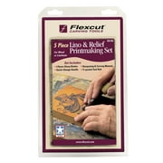Flexcut - SK130 - 5pc. Lino & Relief Printmaking Set™ - Wood Carving Tool Set