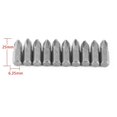 thumbnail image 4 of 10 Pcs 25mm Length 1/4 Inch Hex Shank S2 Magnetic PH2 Cross Head Screwdriver Bits, 4 of 4