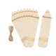 thumbnail image 5 of 10x Rebanada sin terminar en forma de bolígrafo Recortes Chips Proyectos Lápiz de madera Manualidades Marcador en blanco para Club Preescolar Aula, 5 of 9