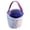 Purple, variant on Xoxingysm Home Textile Storage Easter Basket Holiday Rabbit Bunny Printed Canvas Gift Carry Candy Bag