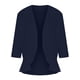 thumbnail image 5 of UKAP Cárdigan tipo Kimono para mujer, blusa con parte delantera abierta, blusa de manga 3/4, suéteres de verano con dobladillo alto y bajo para mujer, 5 of 7
