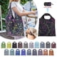 thumbnail image 2 of Bolsas grandes de comestibles reutilizables para mujer, bolsos de compras de gran capacidad, bolsos de mano lavables de alta calidad, colores sólidos, 2 of 4