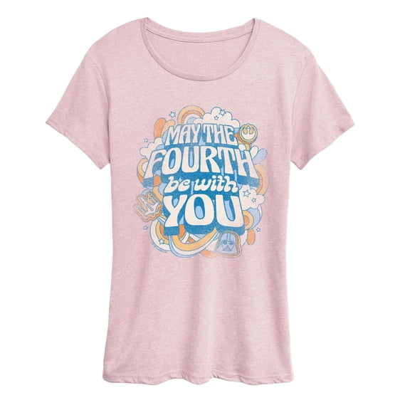 Star Wars - May The Fourth Be With You - Women's Short Sleeve Graphic T-Shirt