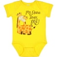 thumbnail image 3 of Inktastic My Nana Loves Me Boys or Girls Baby Bodysuit, 3 of 5
