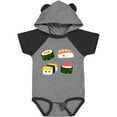 thumbnail image 3 of Inktastic Sushi with Faces Boys or Girls Baby Bodysuit, 3 of 5